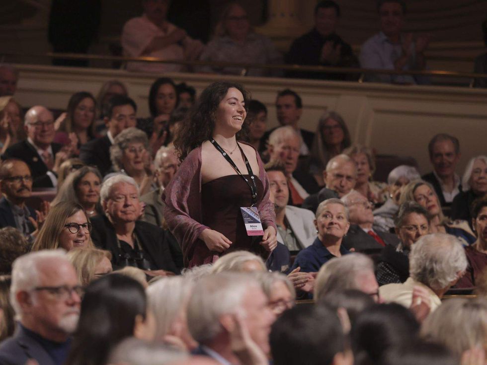 Cliburn awards ceremony