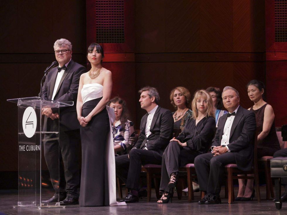 Cliburn competition awards ceremony