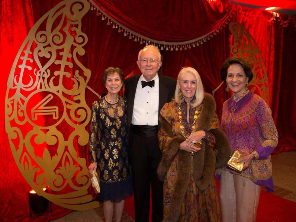 Cliburn gala 2018, Gail Rawl, Gary Cole, Marcia French, Ann Hudson