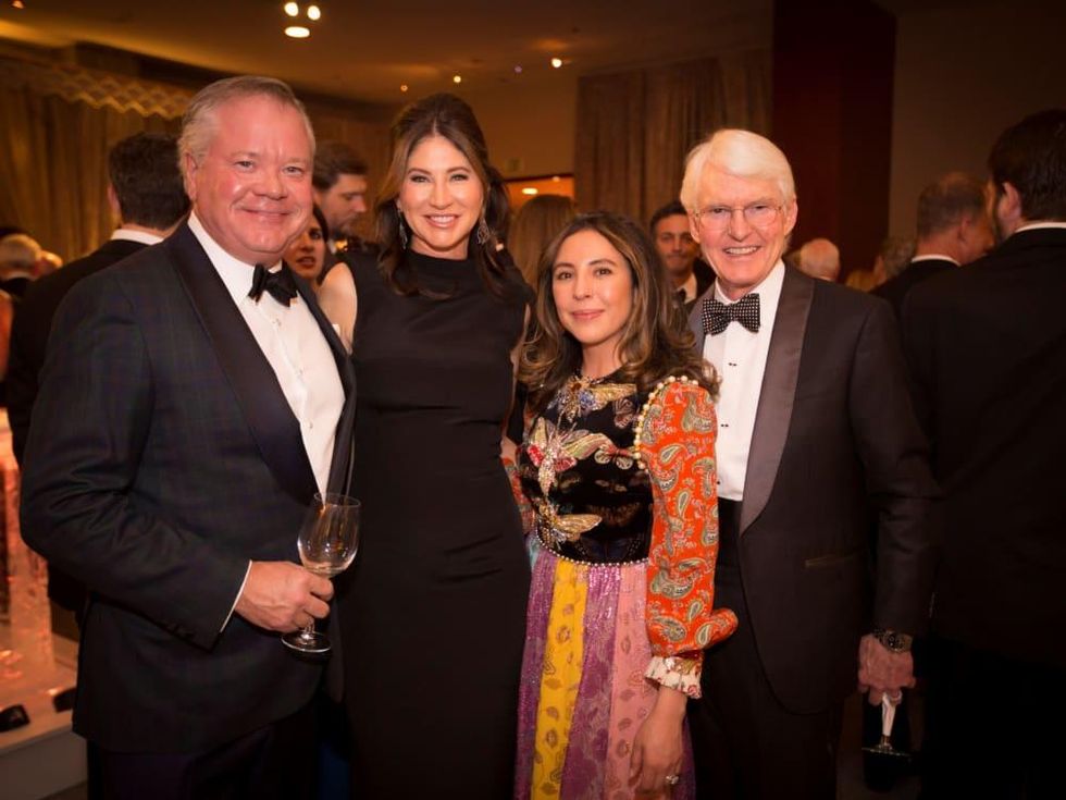 Cliburn gala 2018, John Goff, Cami Goff, Sasha Bass, Ed Bass
