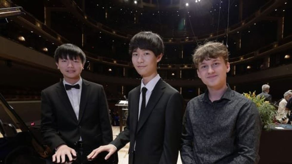 Cliburn Junior Competition winners