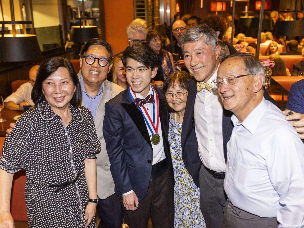 Cliburn winners party