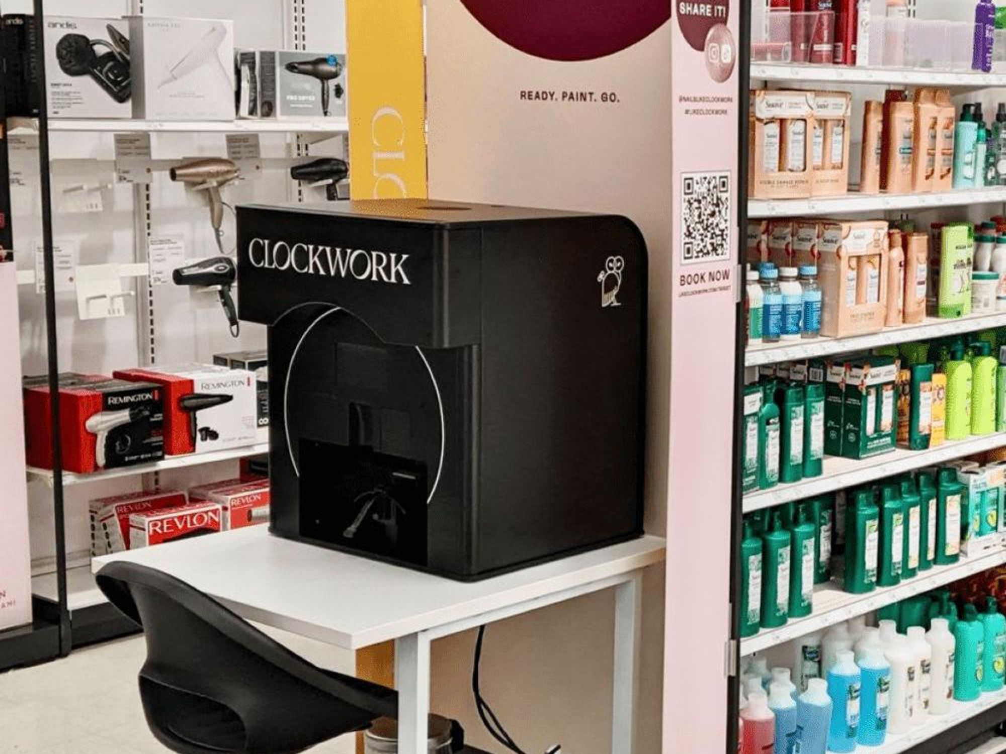 Nail-painting robot at two Bay Area Target stores: Here's what it's like