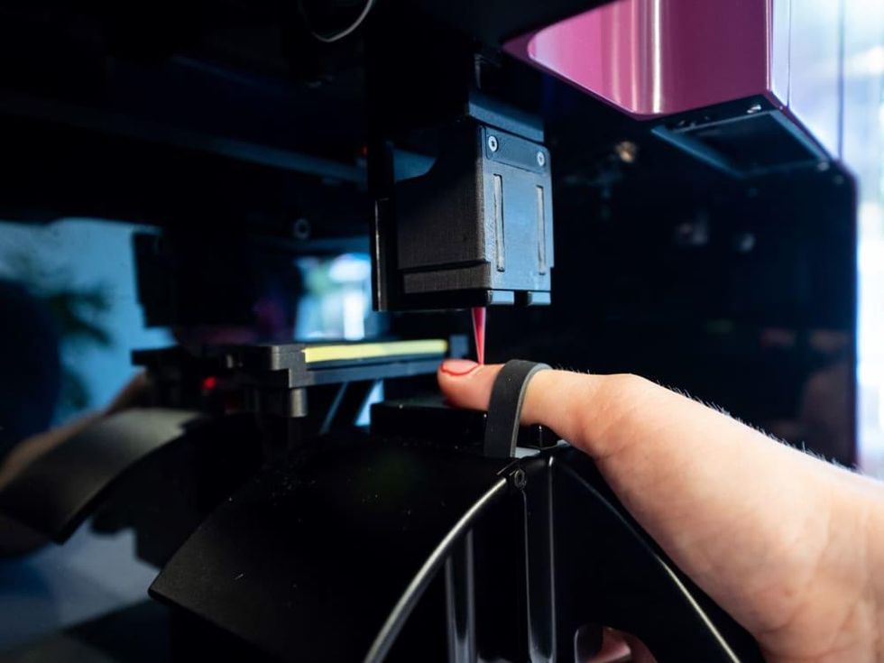 Clockwork robot manicures Target