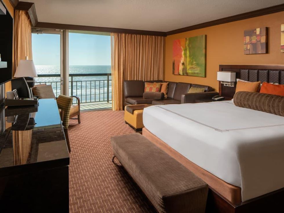Club Ten room, San Luis Resort Galveston