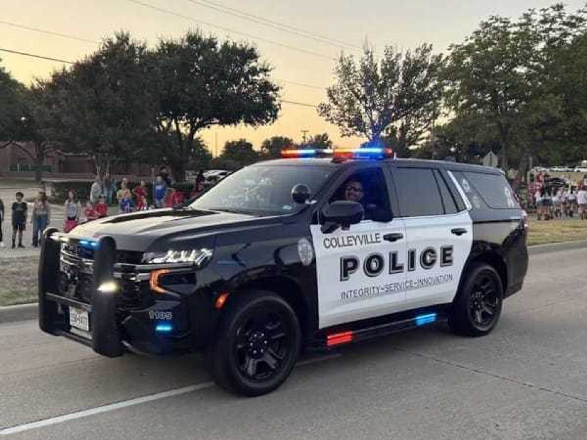Colleyville police car