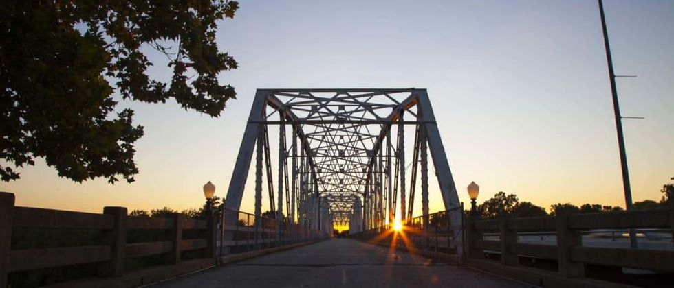 Colorado River Bridge at Bastrop