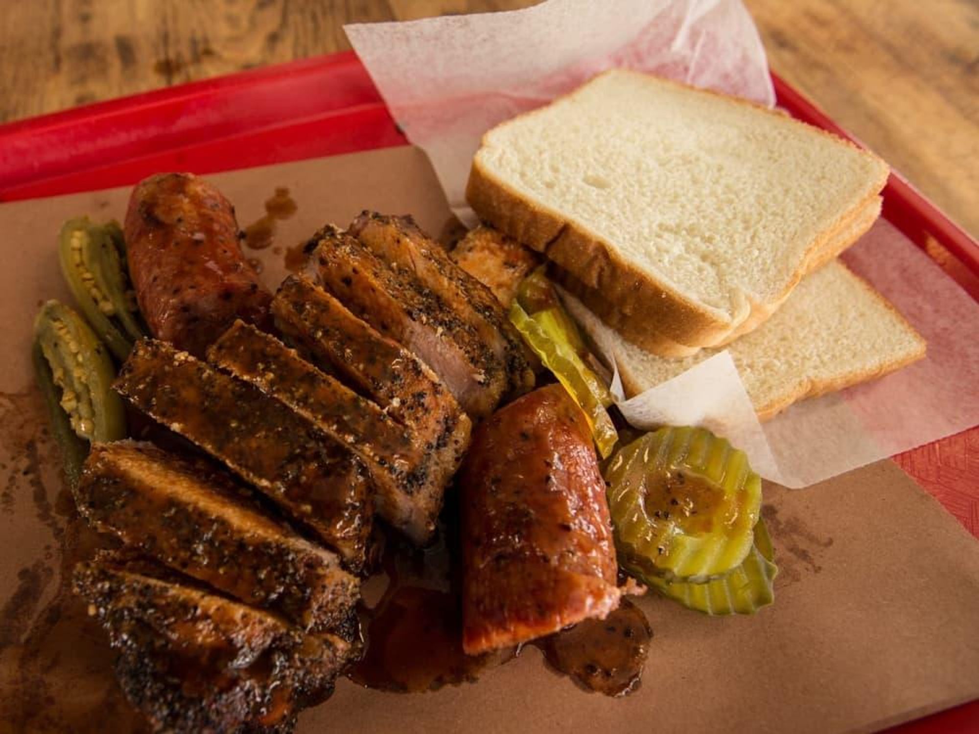Cooper's Old Time Pit Bar-B-Que sirloin