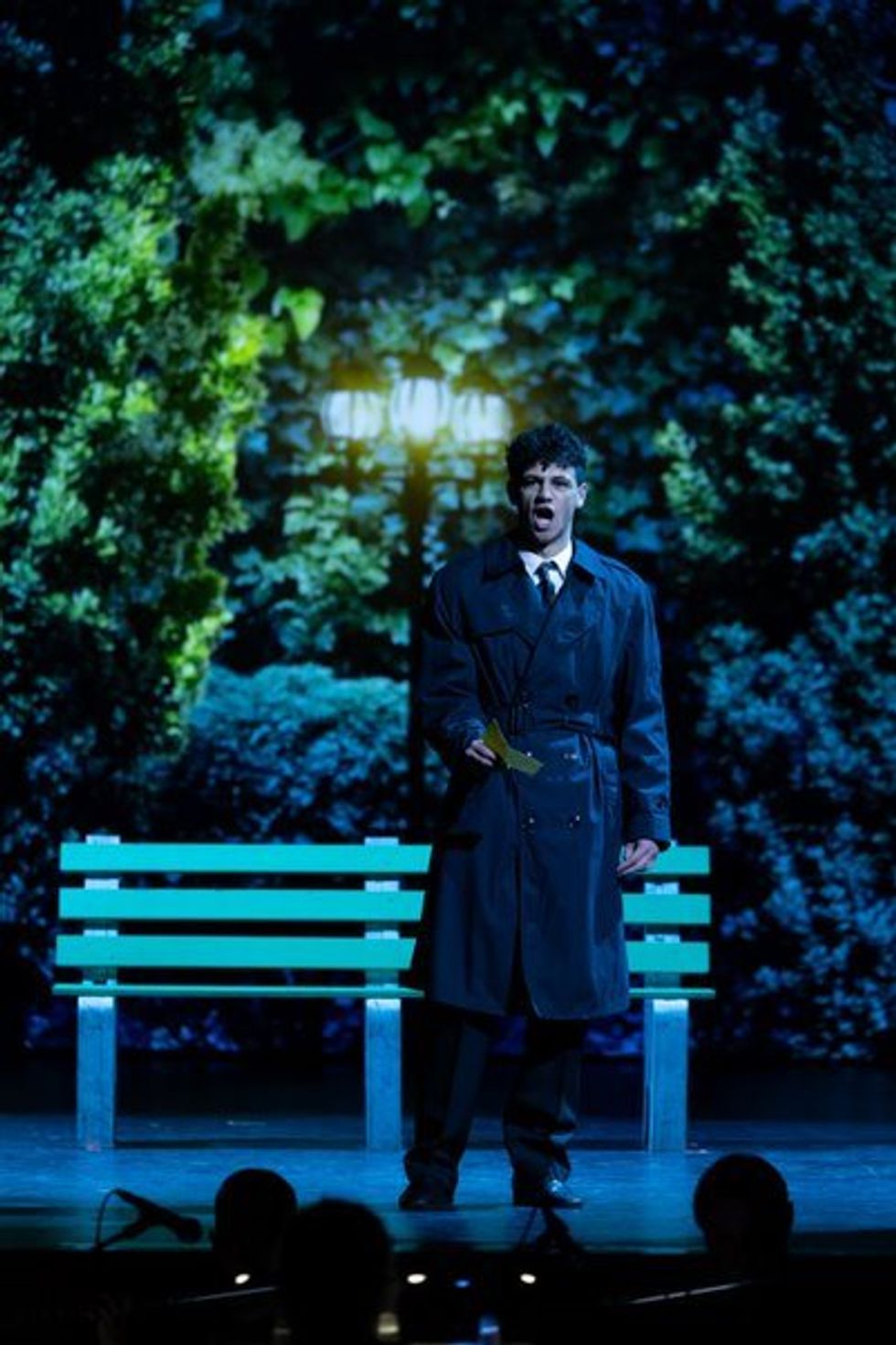 Corbin Ross in Guyer High School's Anastasia