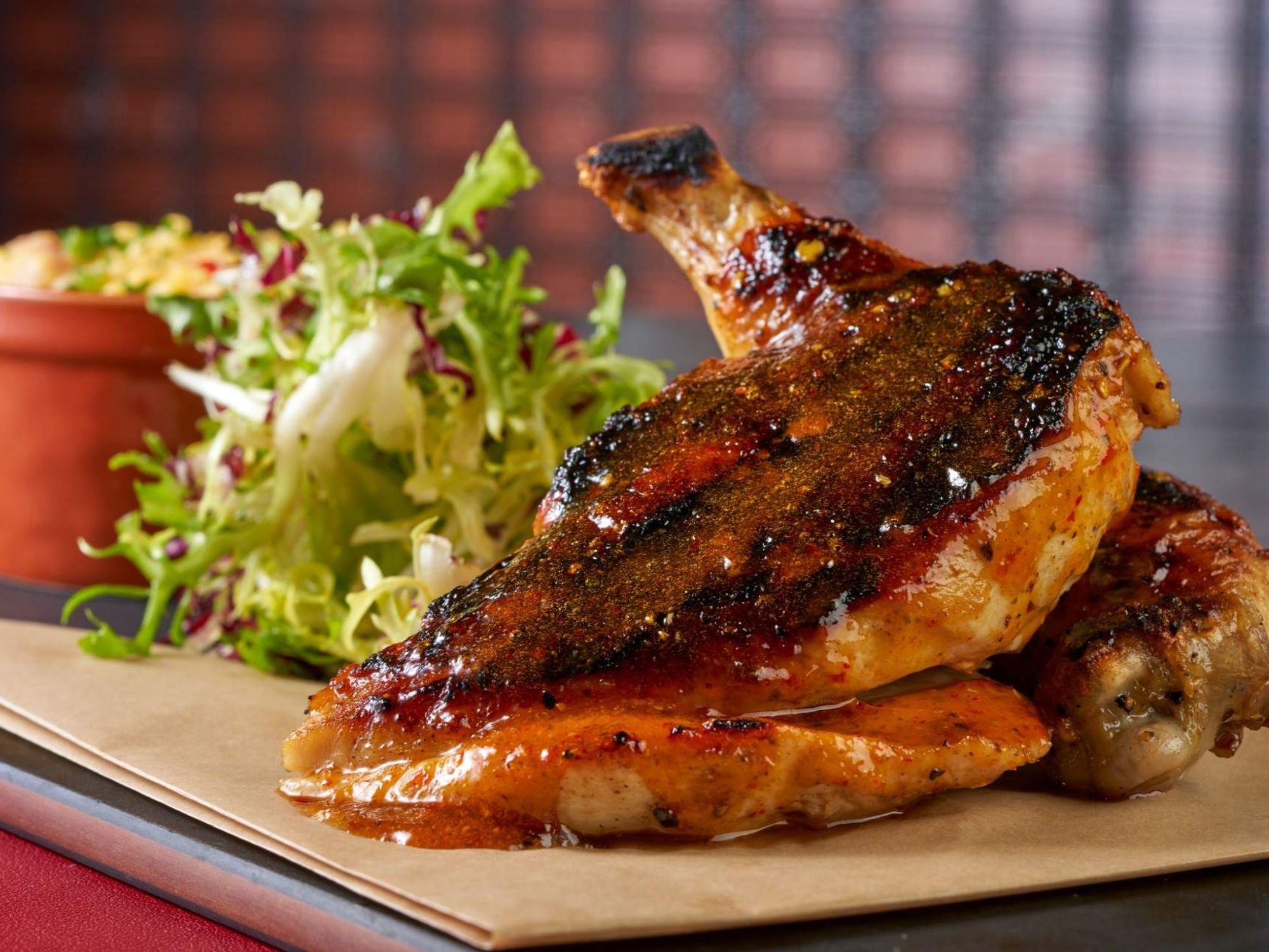 Corner BBQ & Oyster Bar chicken