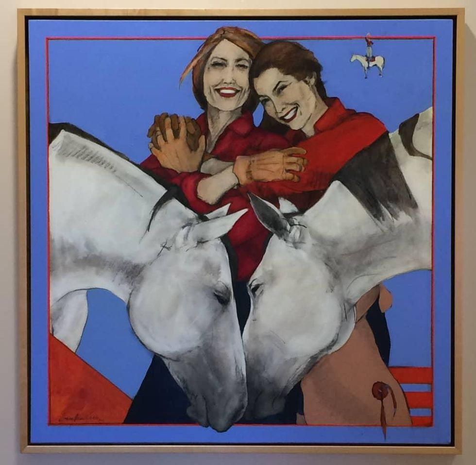 Cowgirl Museum artwork