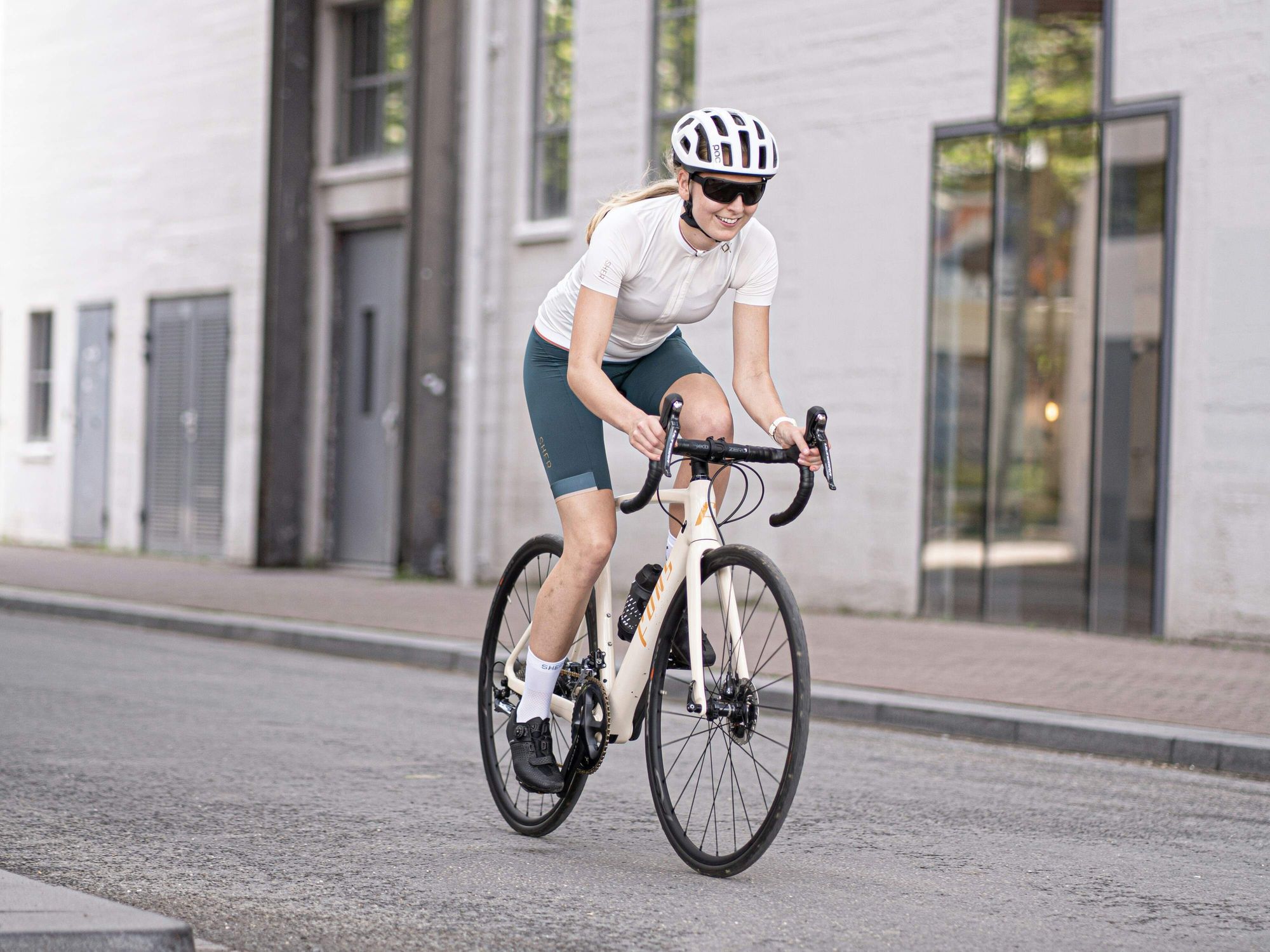 Cyclist, bicycle riding in Texas