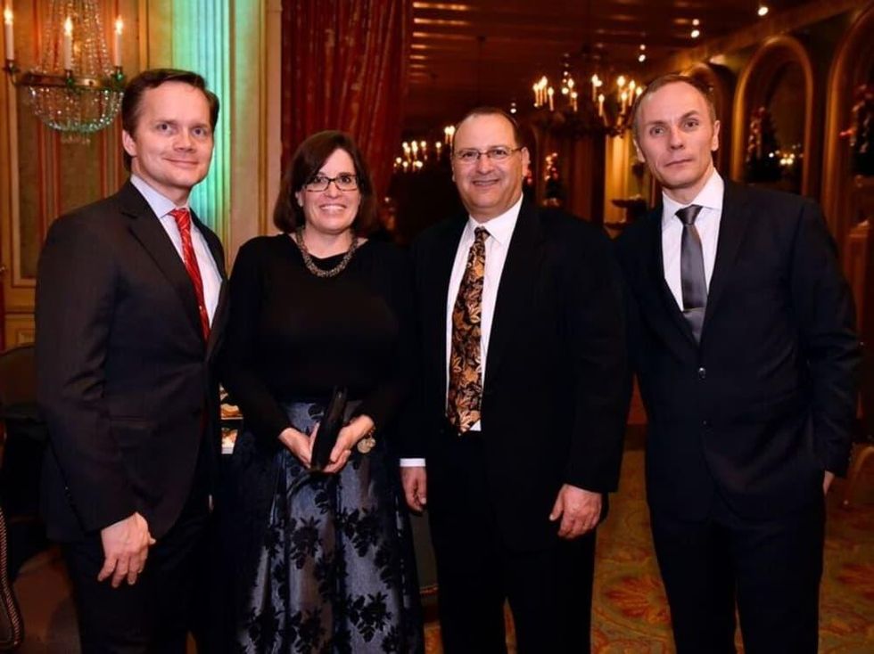 Damon Clyde, Gwen Perez, David Perez, Tuomas Hiltunen, FW Opera Dinner with the Stars