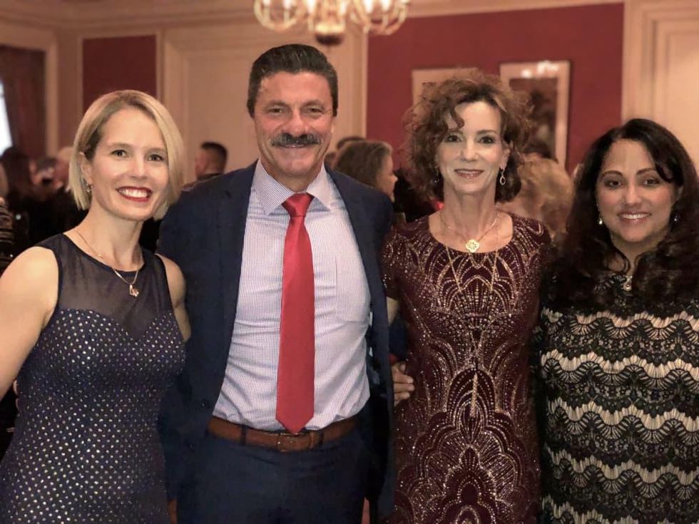 Dana Schultes, Jeff and Kim Halstead, Sherry Aaron, Stage West Acting with the Stars 2018