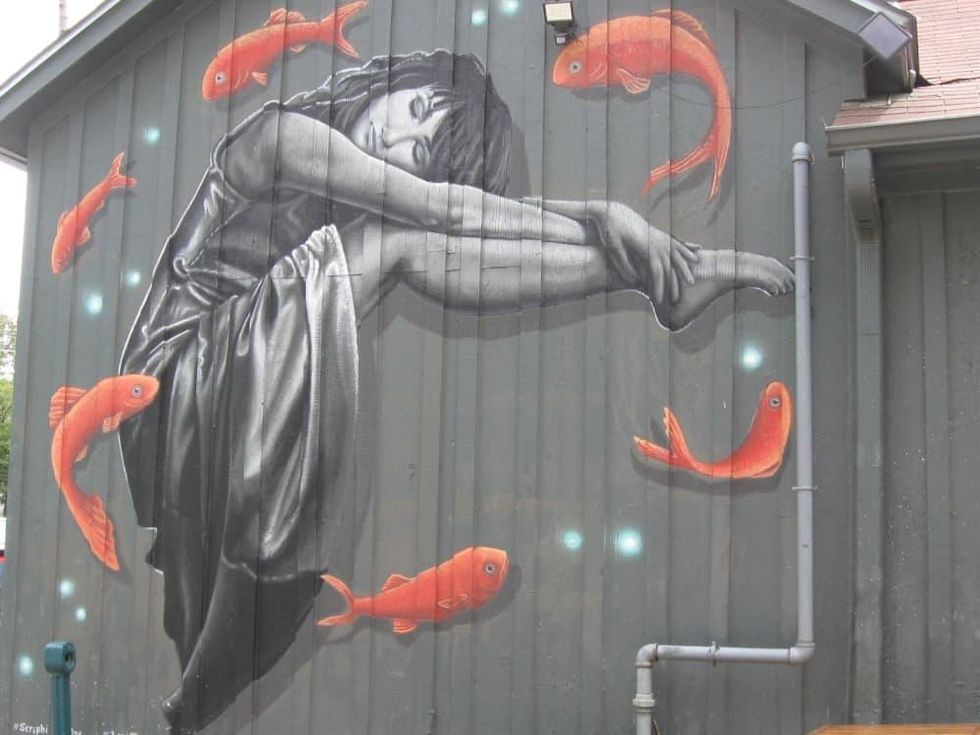 Daydreaming mural Austin