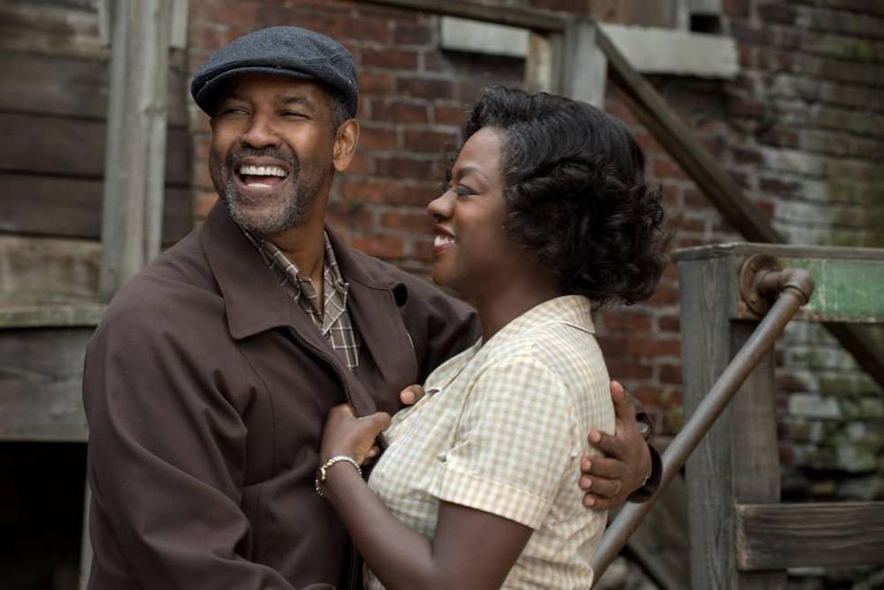 Denzel Washington and Viola Davis in Fences
