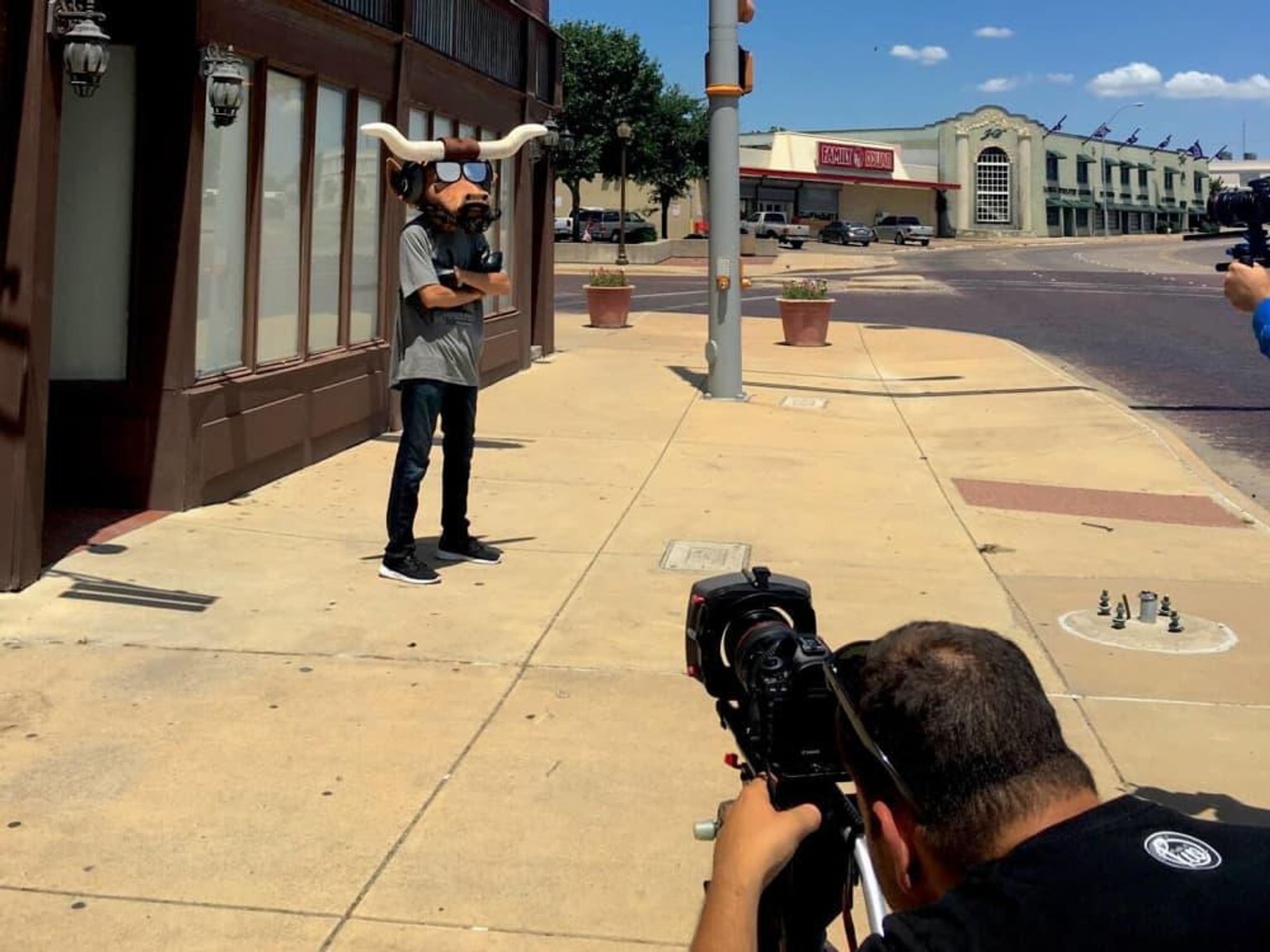 Deuce, the Funky Town Music and Film Festival mascot