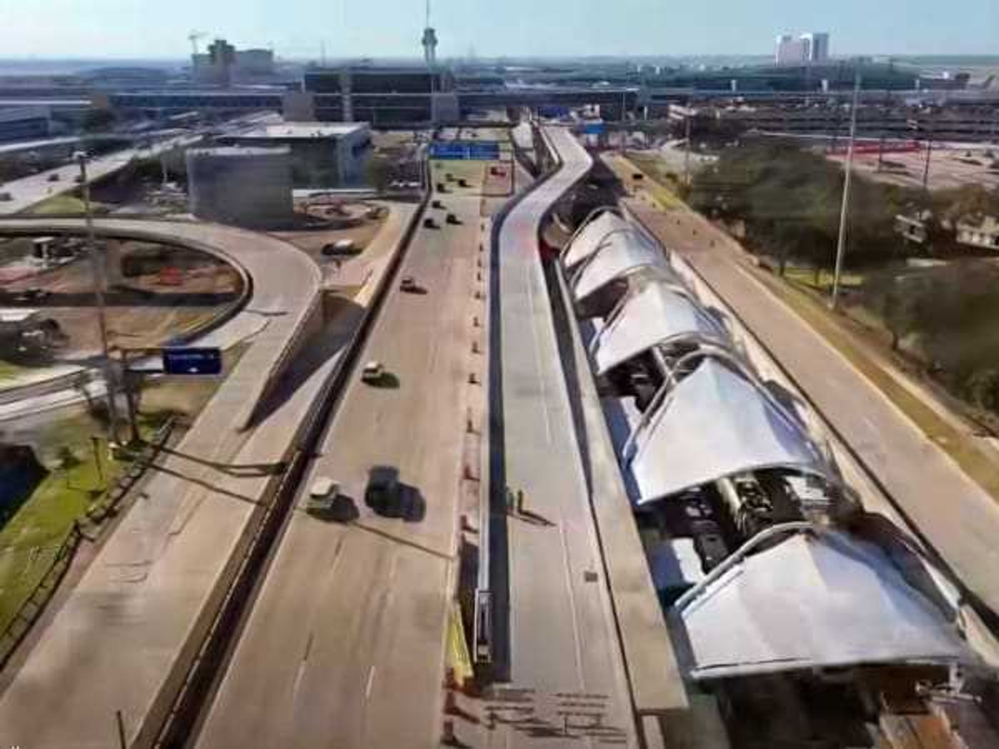 DFW Airport Terminal B ramp