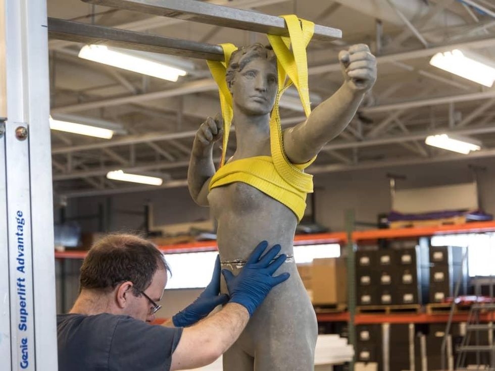 Diana restoration, Amon Carter Museum Fort Worth