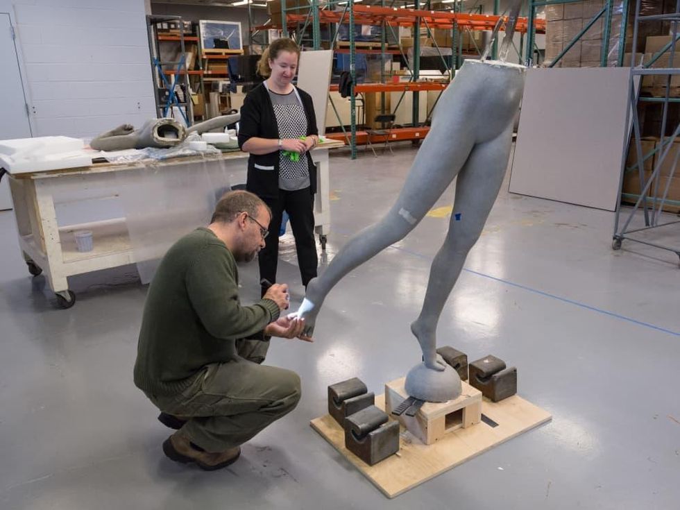 Diana restoration, Amon Carter Museum Fort Worth