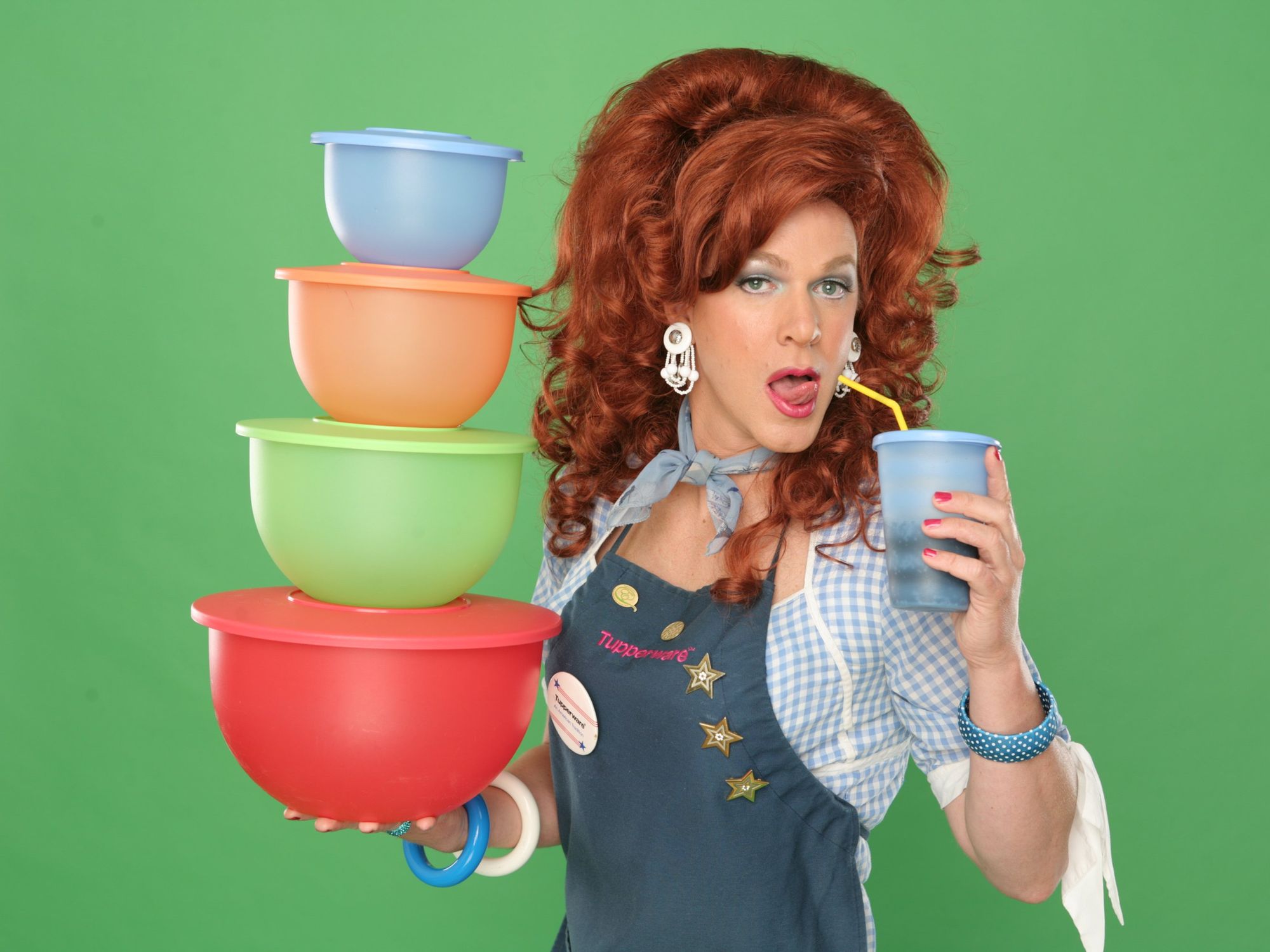 Dixie Longate in Dixie's Tupperware Party