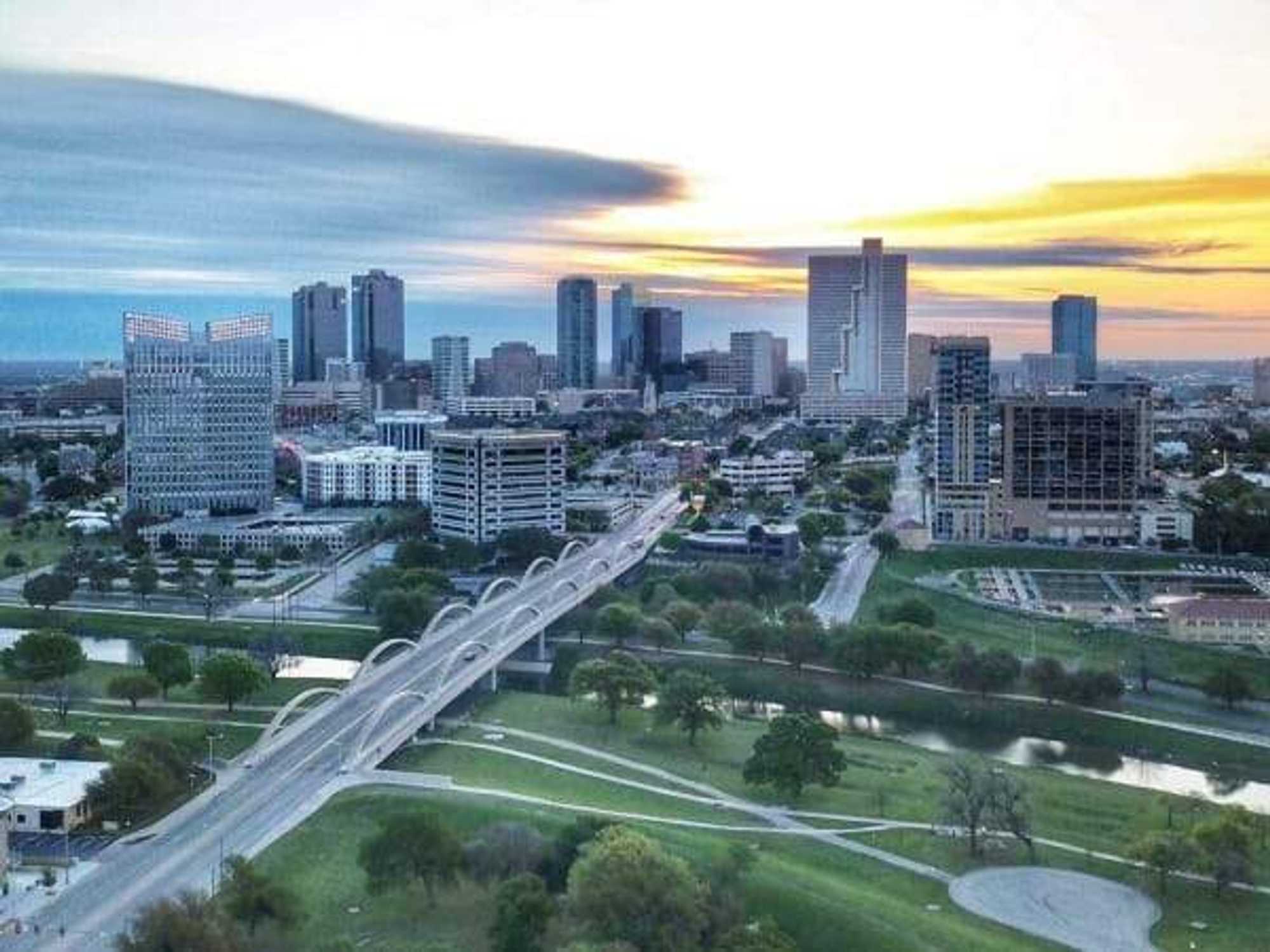 Downtown Fort Worth skyline