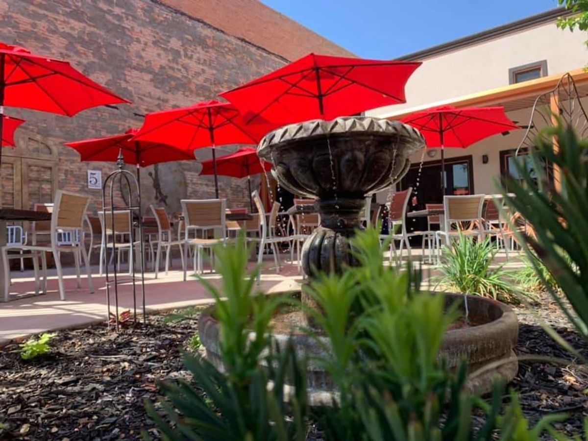 Downtown Odessa's Side Bar and Grill has a chill patio for outdoor