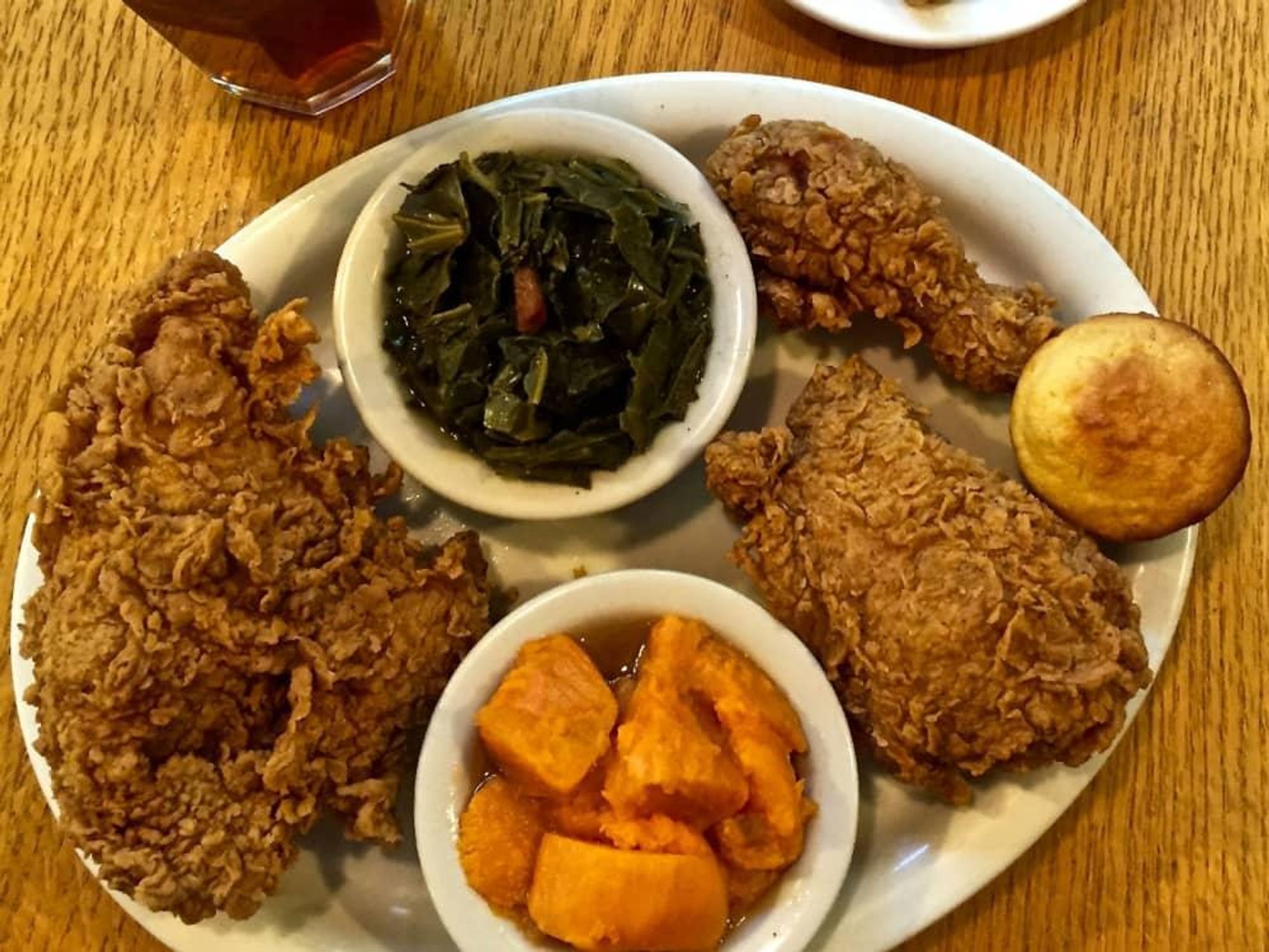 Drew's Place fried chicken