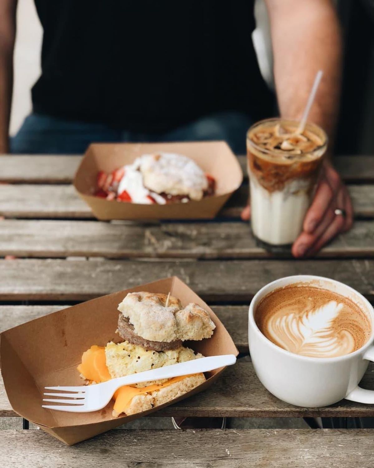 Pair your coffee with biscuits at Dwell — but only until noon