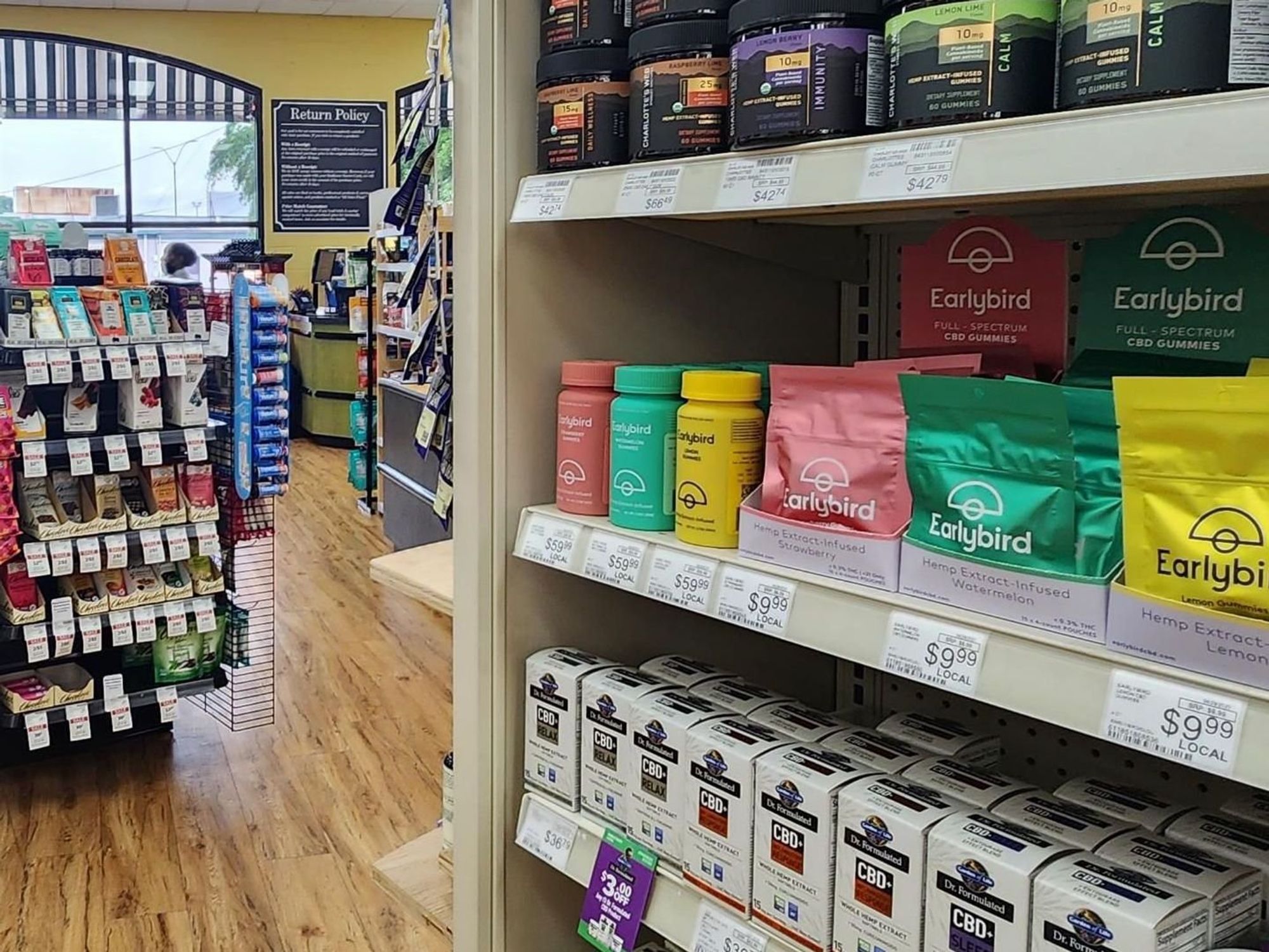 Earlybird CBD at Sunflower Shoppe