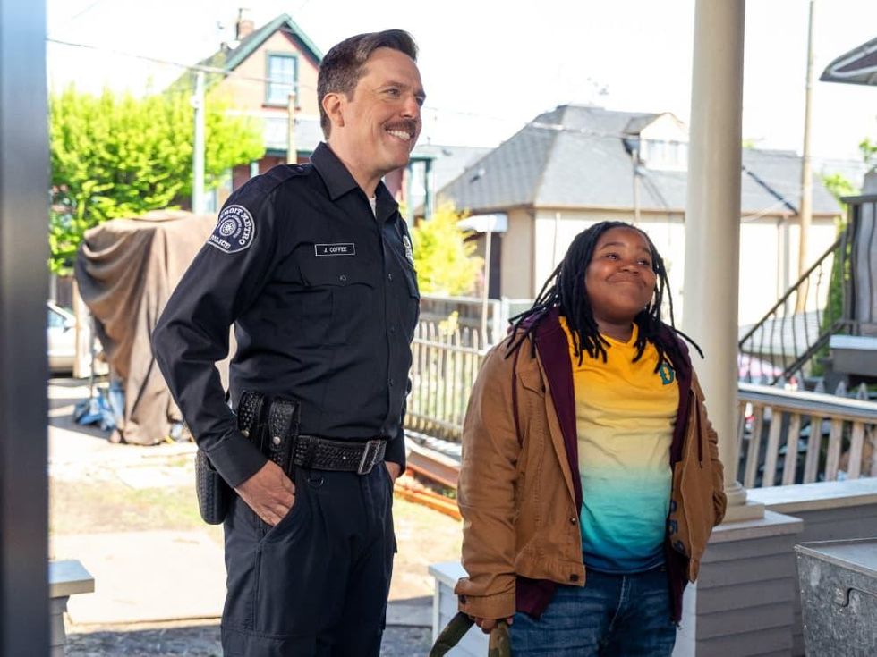 Ed Helms and Terrence Little Gardenhigh in Coffee & Kareem