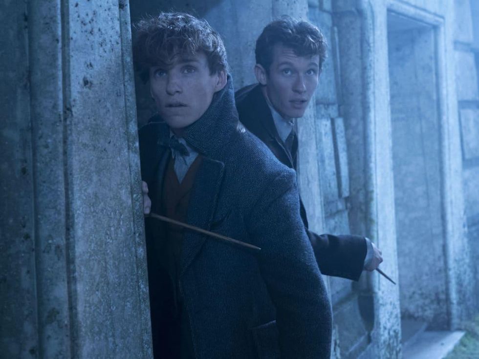 Eddie Redmayne and Callum Turner in Fantastic Beasts: The Crimes of Grindelwald
