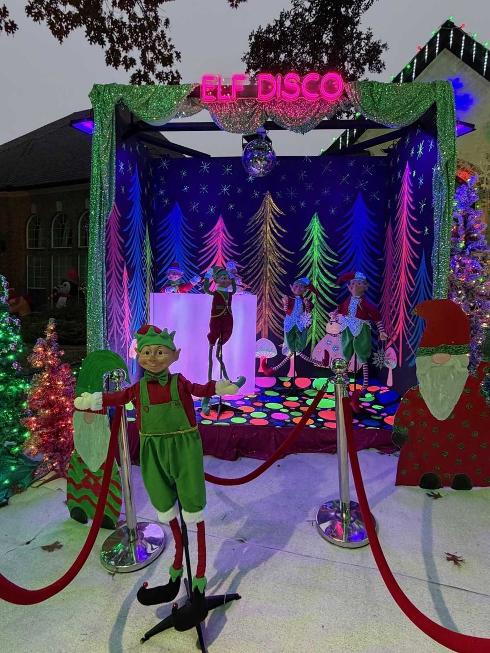 Elf Town, Loders, Deerfield Plano, Great Christmas Light Fight