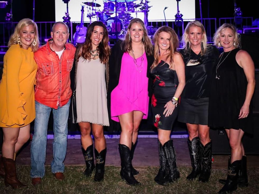 Elizabeth Humble, Jeff Deets, Carla Collins, Cortney Craft, Kim Johnson, Wendy Wright, Jennifer William, Cowtown Ball