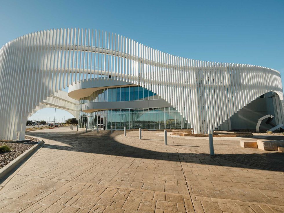 Ellen No\u00ebl Art Museum, Odessa, new facade.