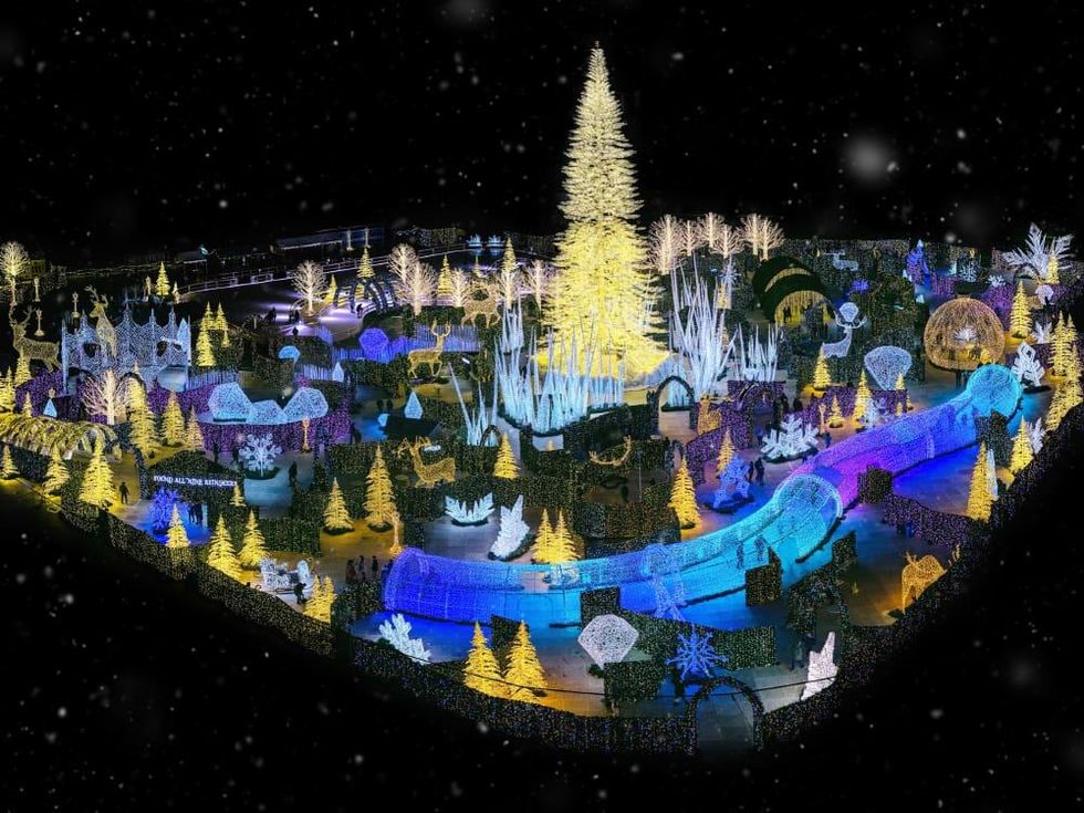 Enchant: The World's Largest Christmas Light Maze & Market