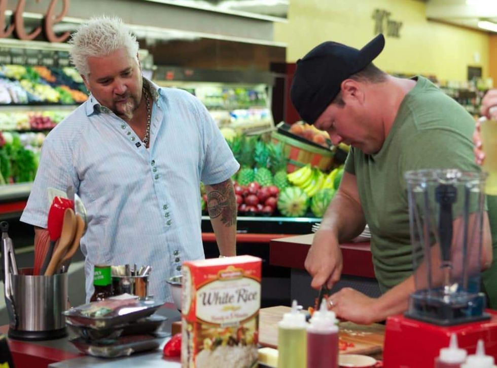 Eric Tonips, Guy Fieri