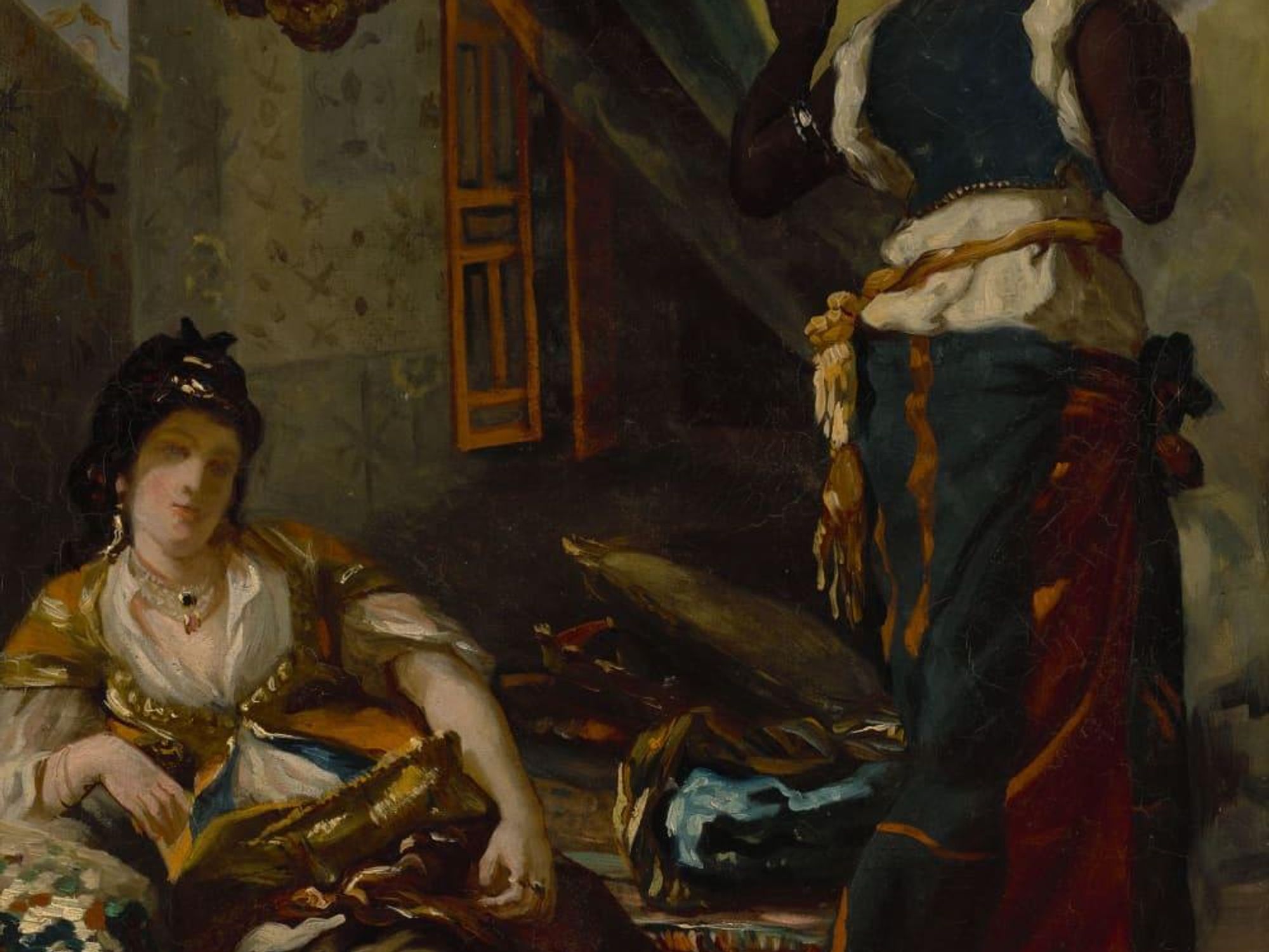 Eugène Delacroix, Women of Algiers in Their Apartment, 1833–34