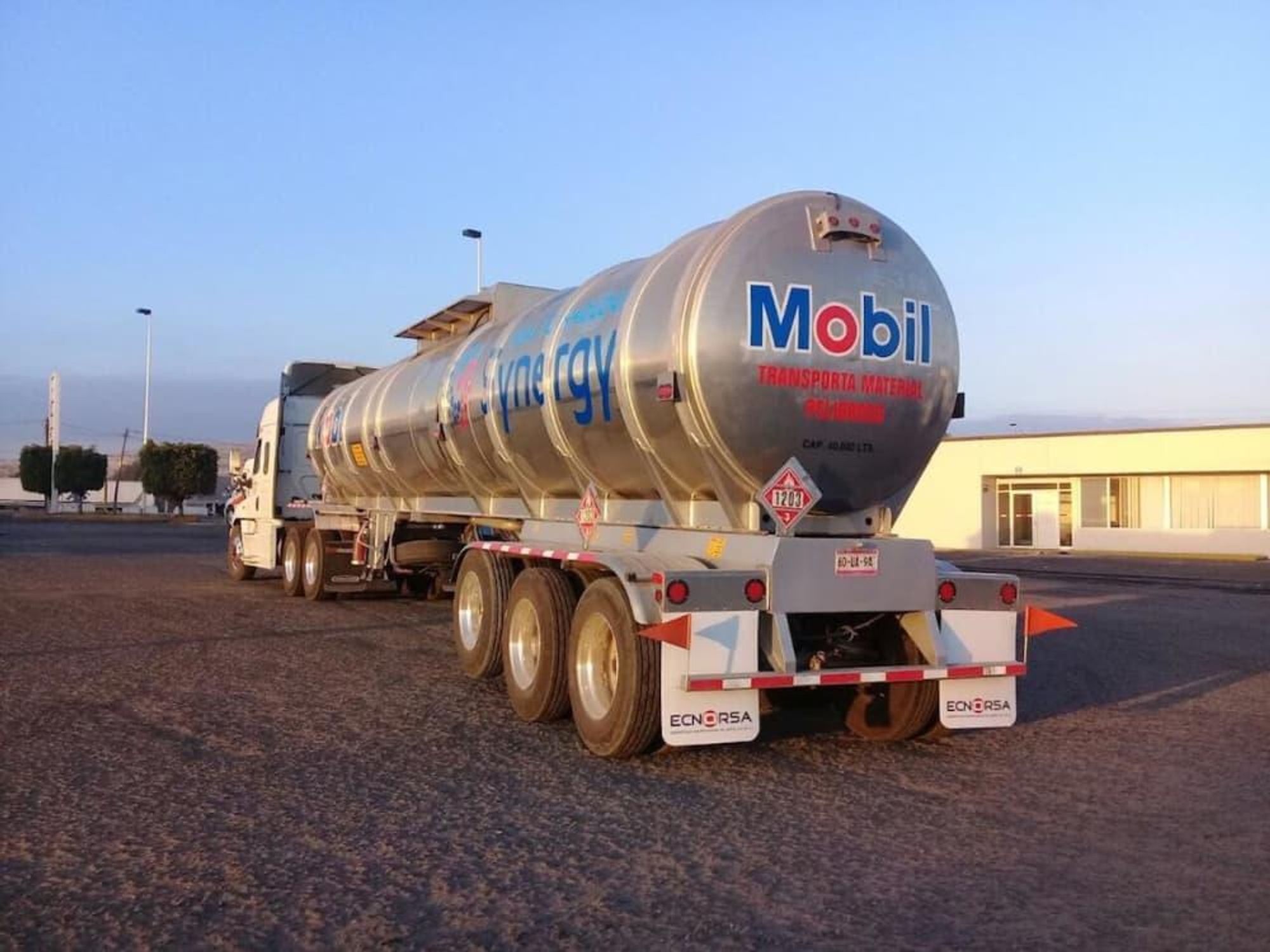 Exxon Mobil truck