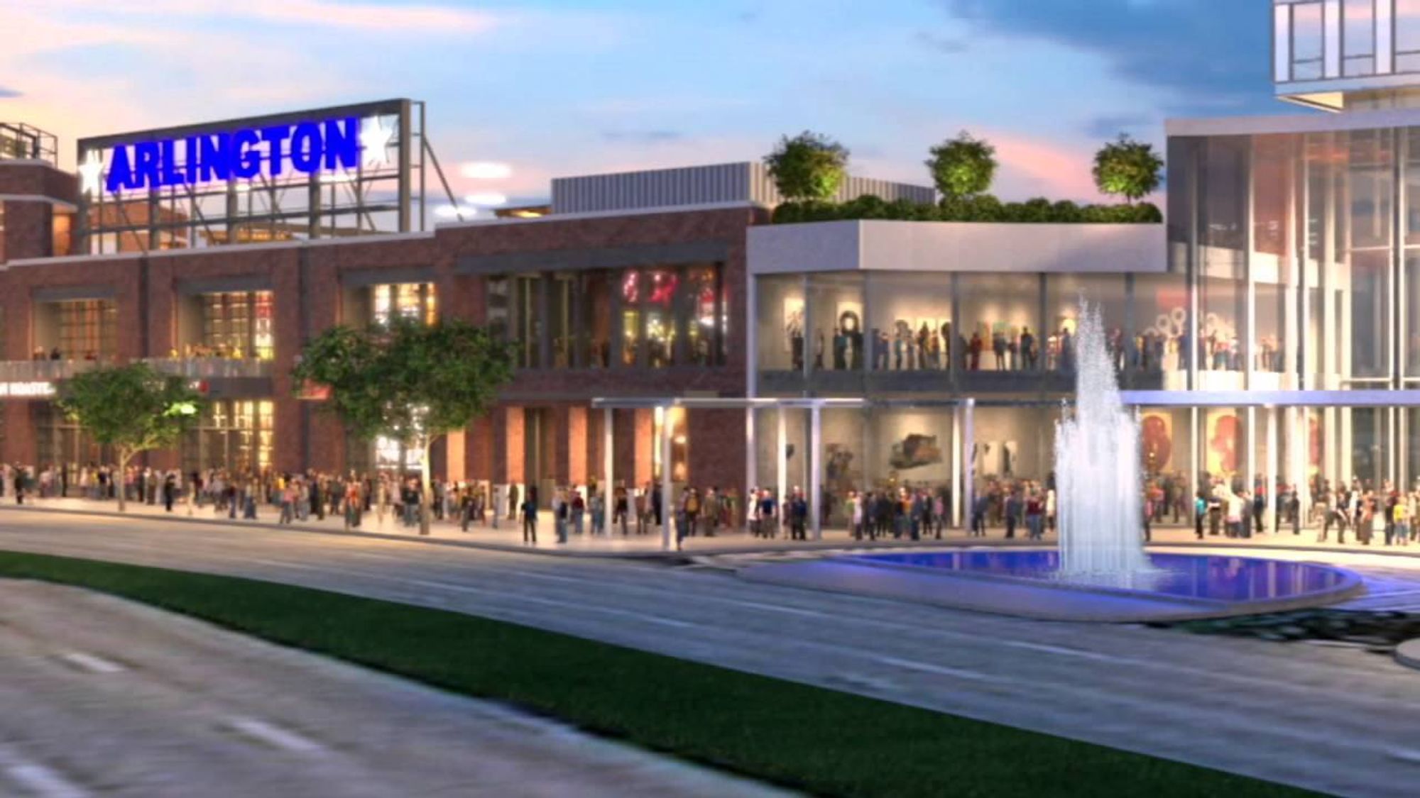 Entertainment venue next to Rangers ballpark to break ground in November,  open in 2018