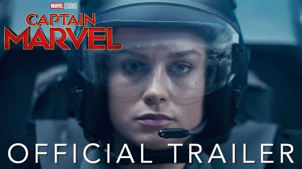Brie Larson's star power rules the galaxy in Captain Marvel