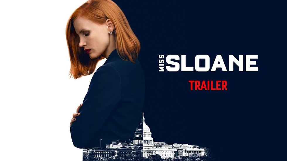 Miss Sloane puts Jessica Chastain in Oscar contention