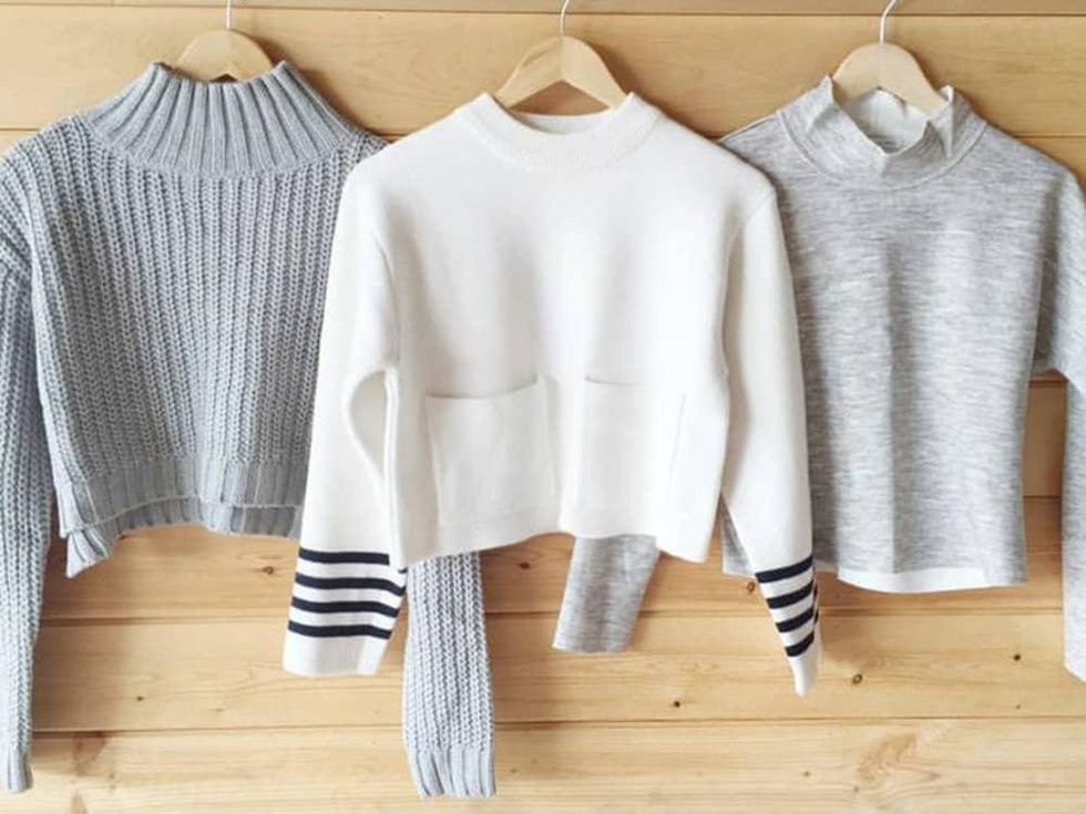 Fall crop tops at Esther Penn in Fort Worth