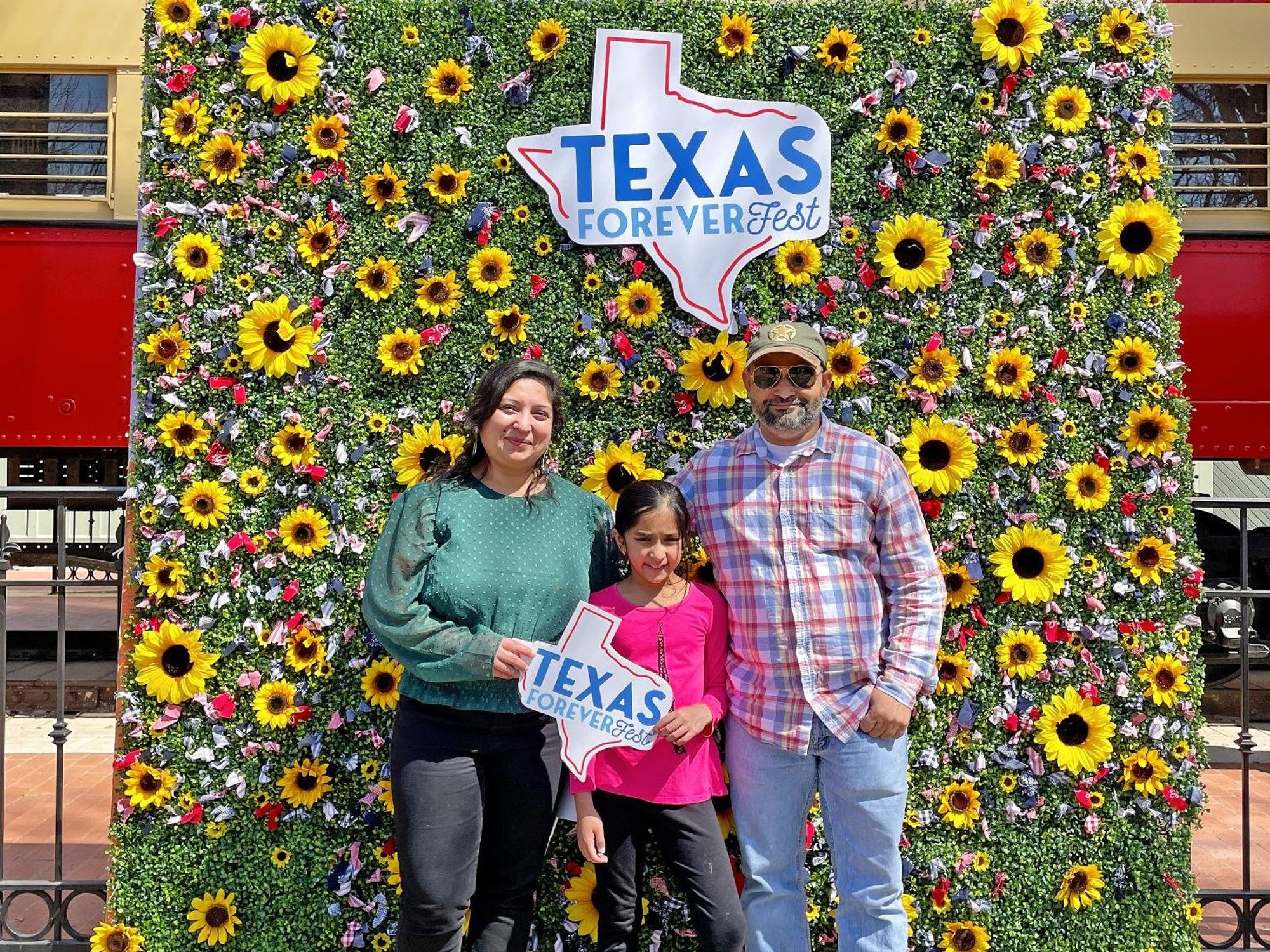 Family at Texas Forever Fest