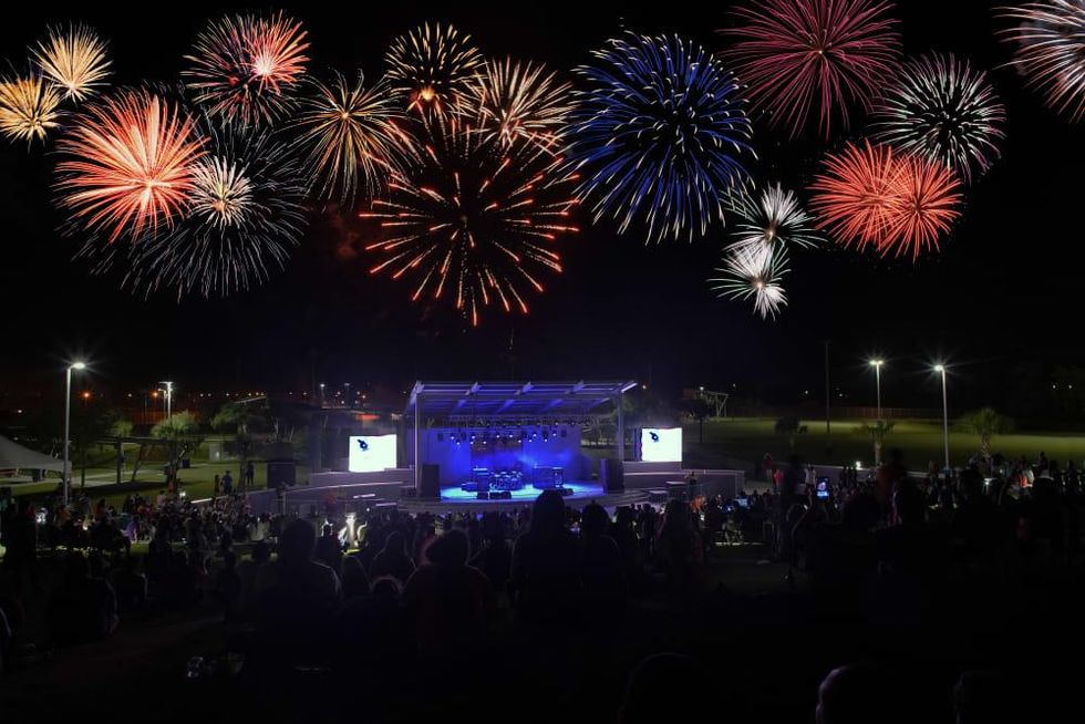 fireworks in edinburg