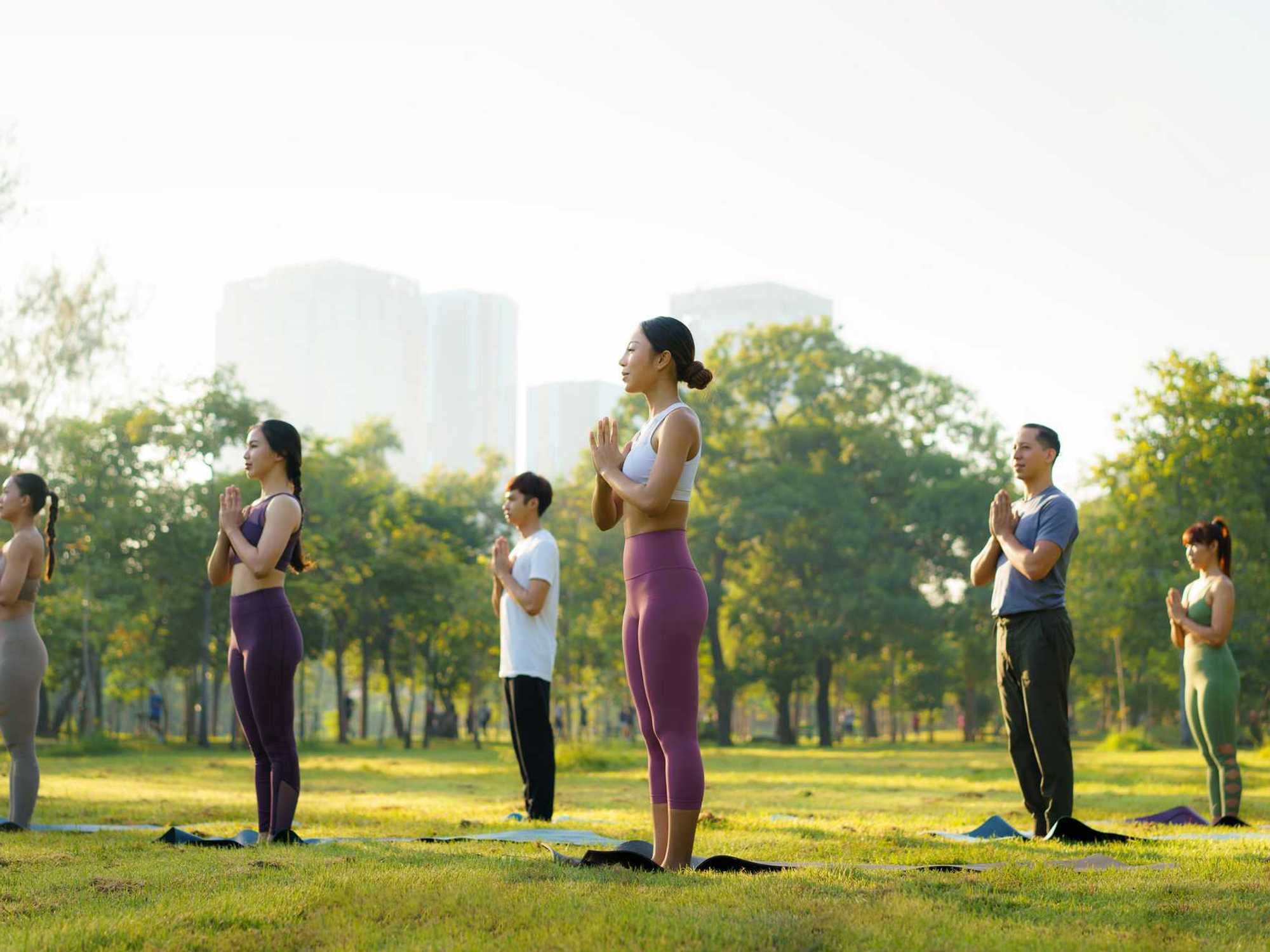 Fit in the City, yoga