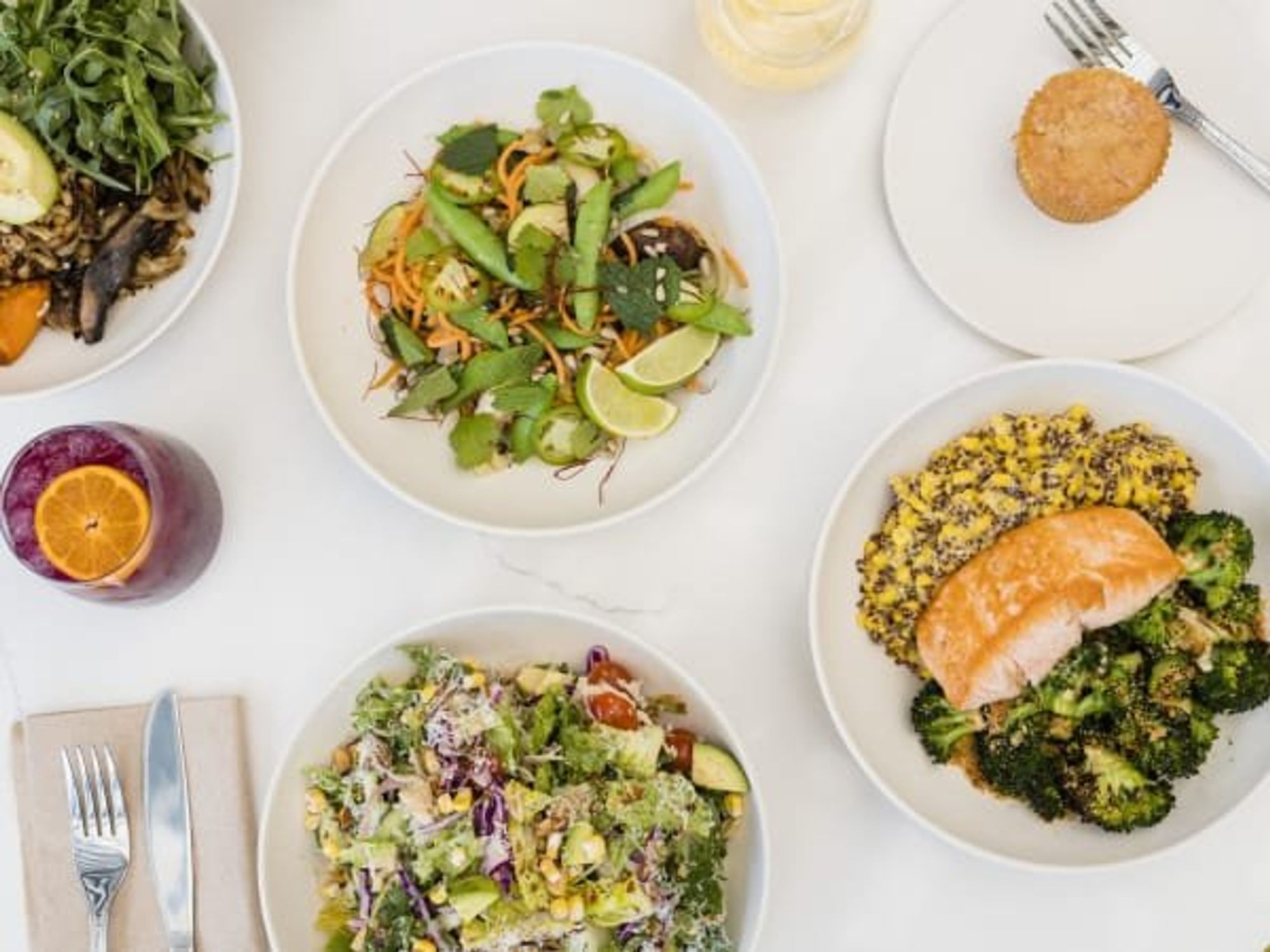 Flower Child food spread