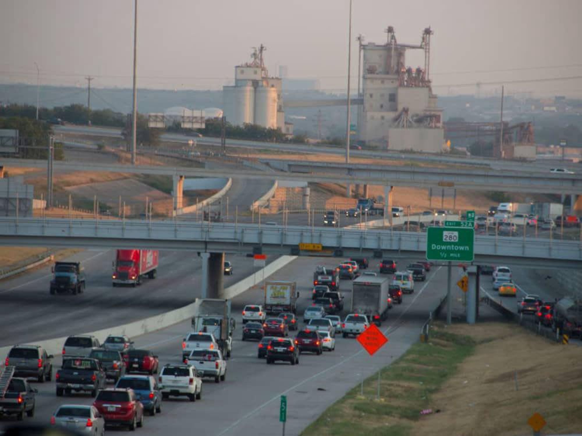 Fort Worth highway, traffic