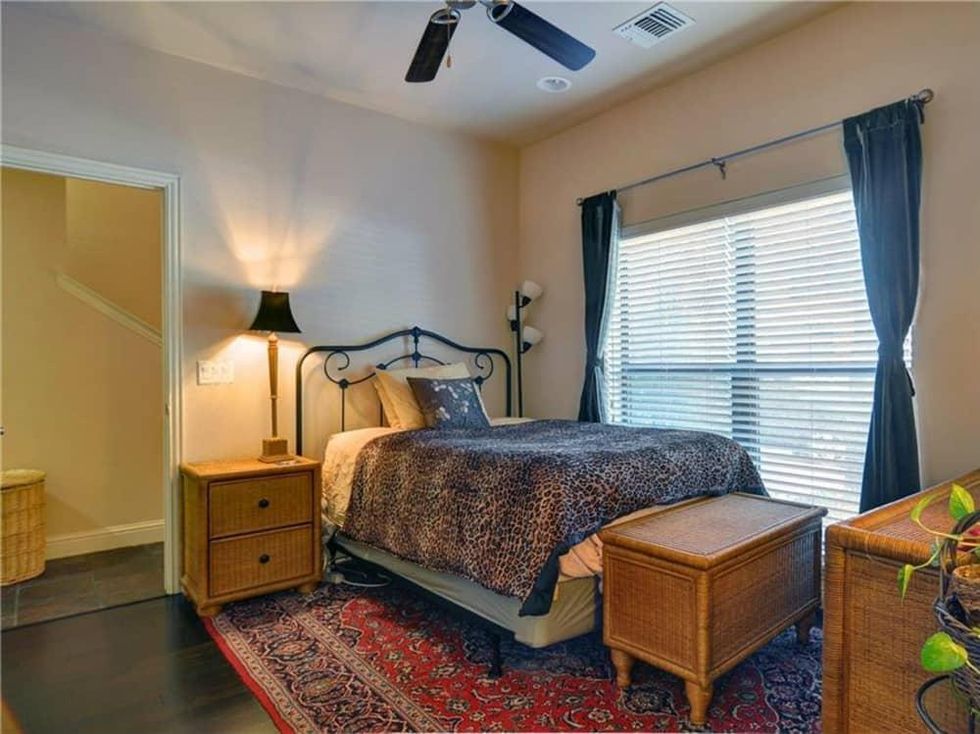 Fort Worth home, 644 East Bluff Street, bedroom