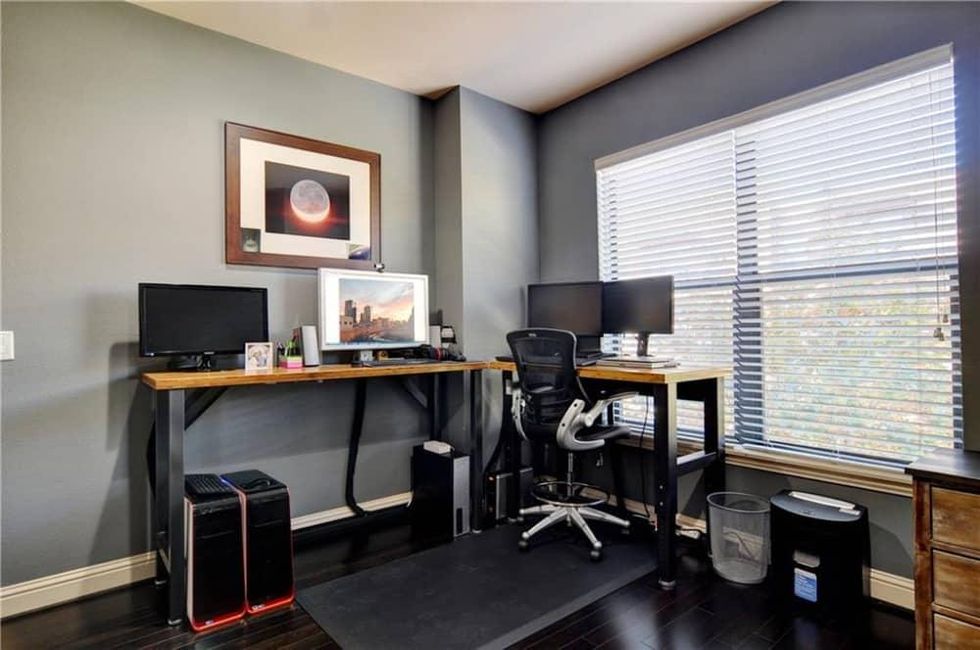 Fort Worth home, 644 East Bluff Street, office